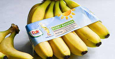 Dole cuts back on Bobby Banana packaging